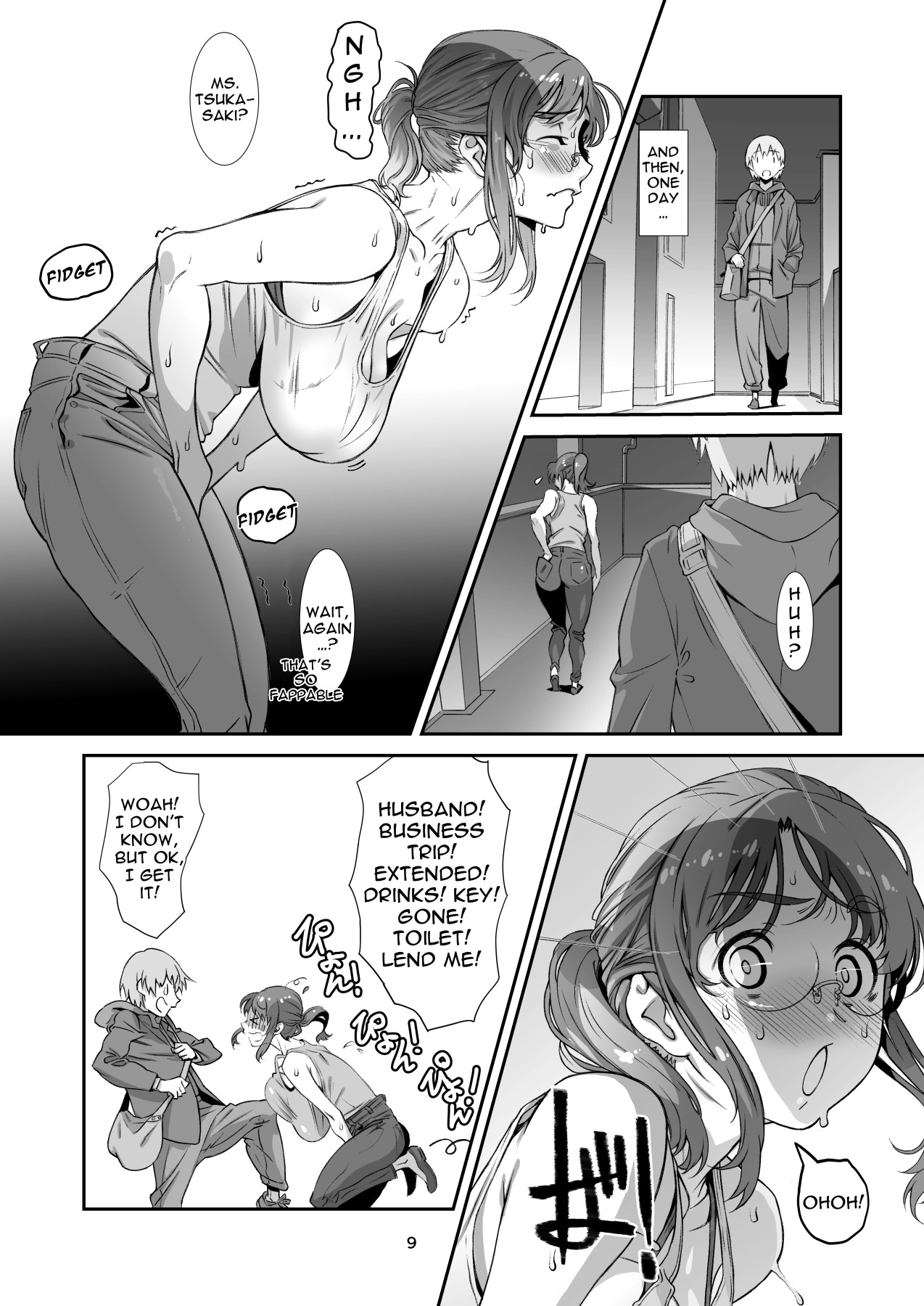 Hentai Manga Comic-I Want To Fuck a Newlywed Wife-Read-8